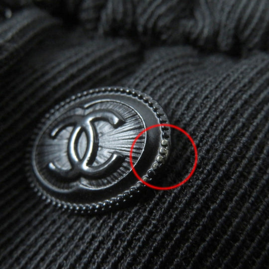 CHANEL Pleated skirt P46707V34279 Main: 100% wool, Lining: 100% silk black Women 34 Used Authentic