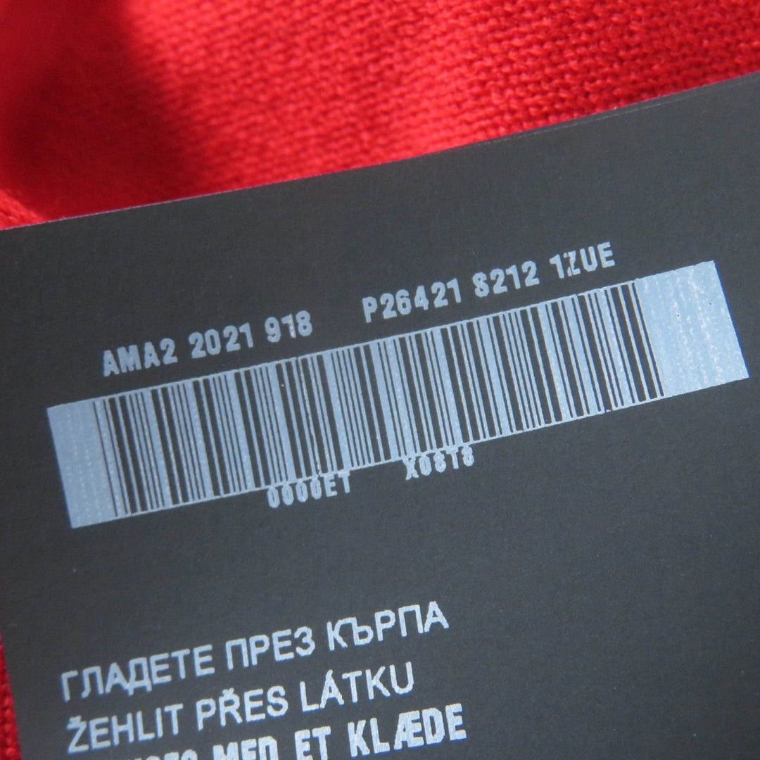 PRADA knit P26421 Main: 90% virgin wool, Main: 8% polyamide, Main: 2% elastane Red Women 38 Used Authentic