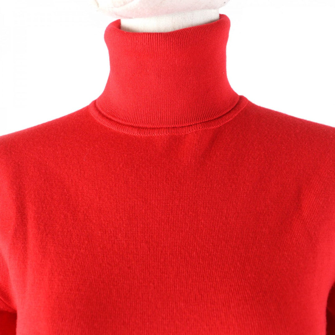 PRADA knit P26421 Main: 90% virgin wool, Main: 8% polyamide, Main: 2% elastane Red Women 38 Used Authentic