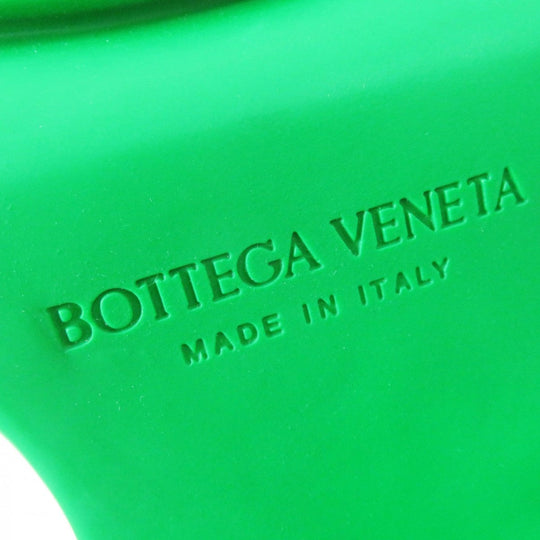 BOTTEGAVENETA Mule Main: Leather, Part: Rubber Black green FLASH Women 37 Used Authentic