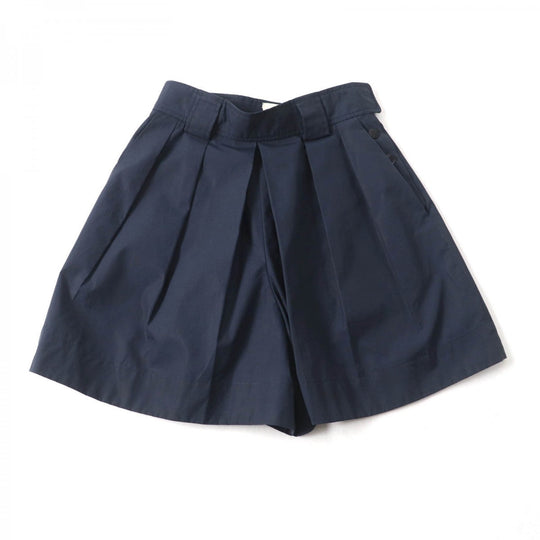 HERMES Shorts cotton Navy 34