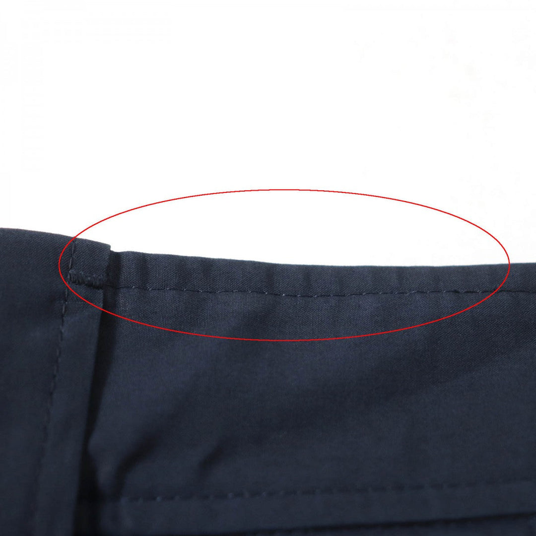 HERMES Shorts cotton Navy 34