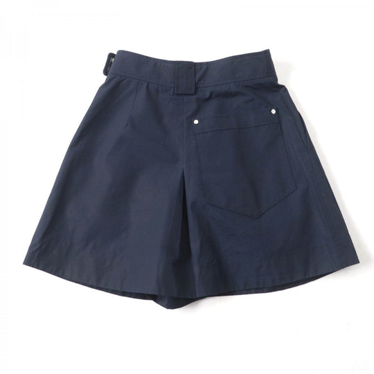 HERMES Shorts cotton Navy 34