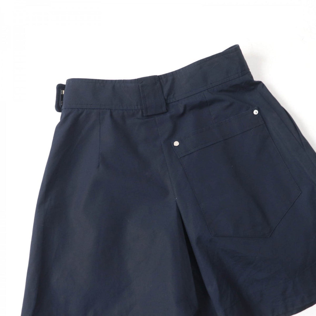 HERMES Shorts cotton Navy 34
