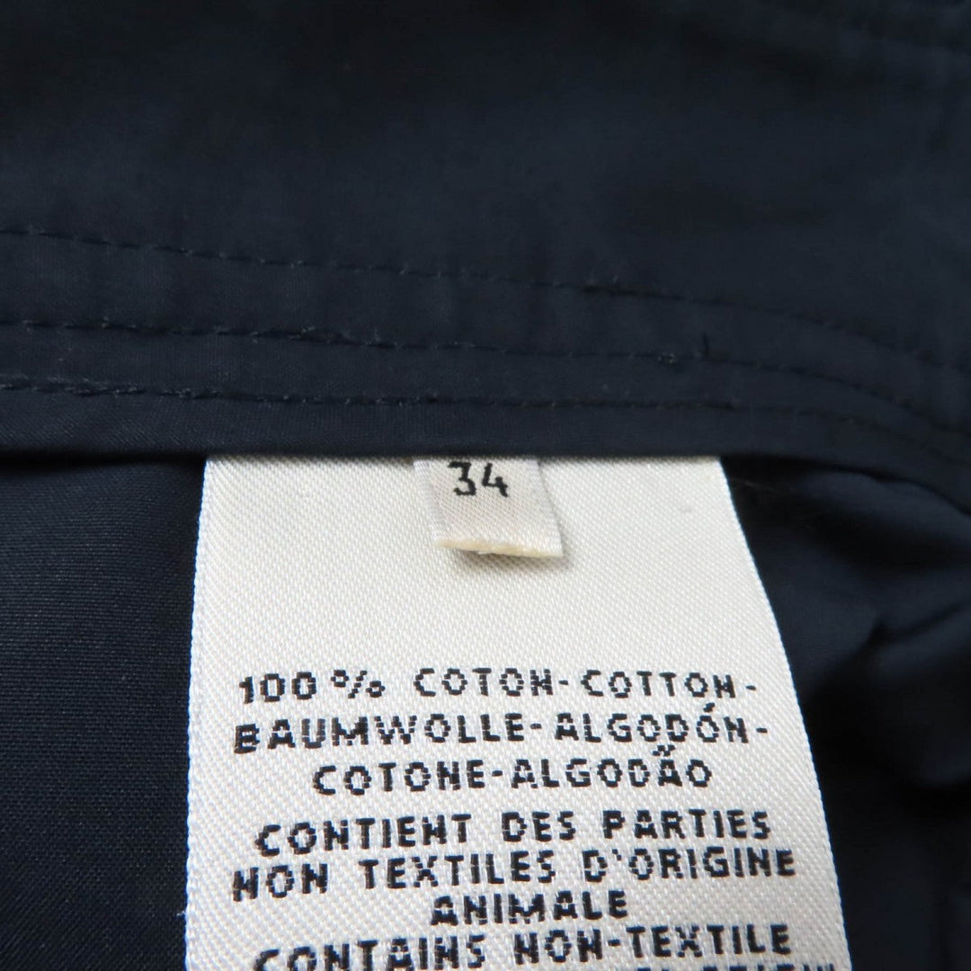 HERMES Shorts cotton Navy 34