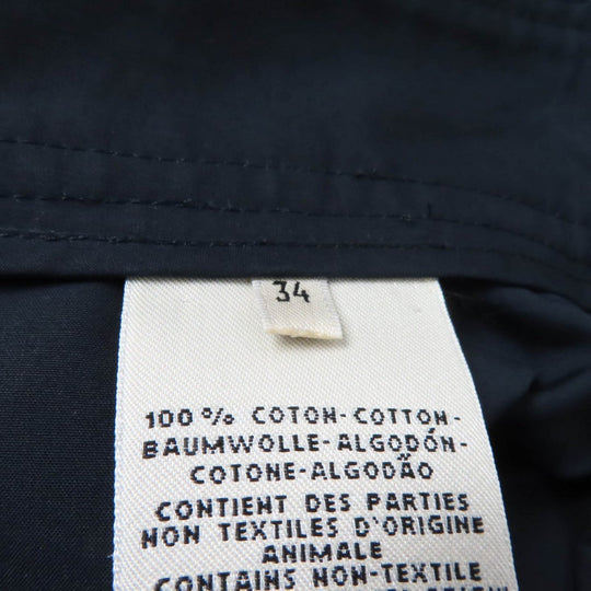 HERMES Shorts cotton Navy 34
