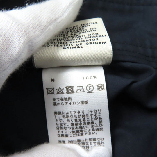 HERMES Shorts cotton Navy 34