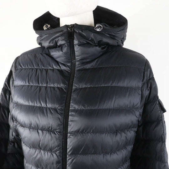 MONCLER down coat Outer: 100% nylon, Lining: 100% nylon, Part: 100% nylon, Filling: 90% down, Filling: 10% feather black MENTS Women 1 Used Authentic