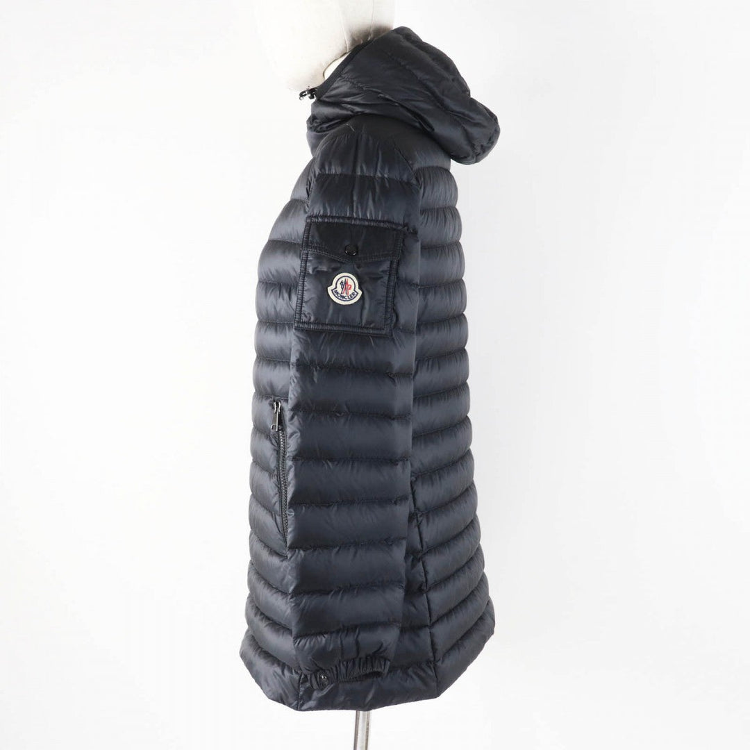 MONCLER down coat Outer: 100% nylon, Lining: 100% nylon, Part: 100% nylon, Filling: 90% down, Filling: 10% feather black MENTS Women 1 Used Authentic