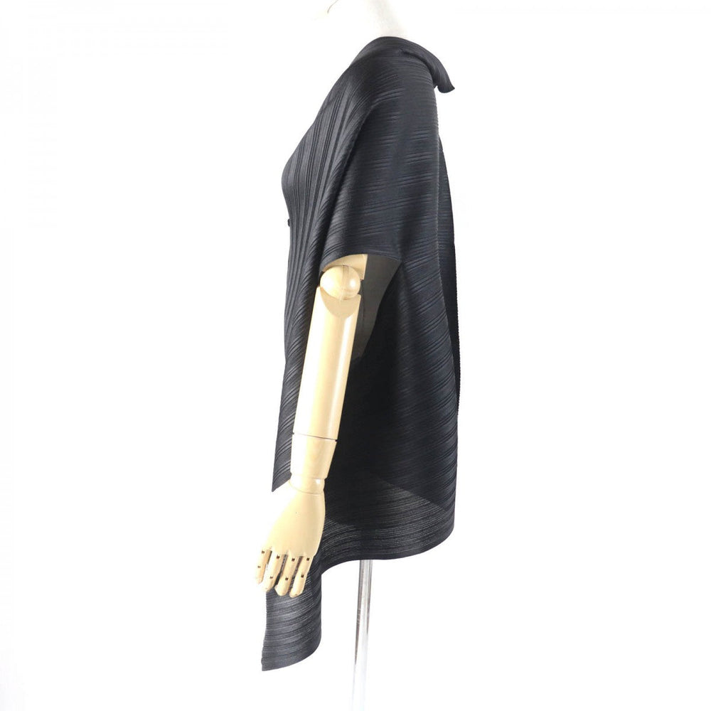 PLEATS PLEASE cardigan PP44-AD382 polyester black