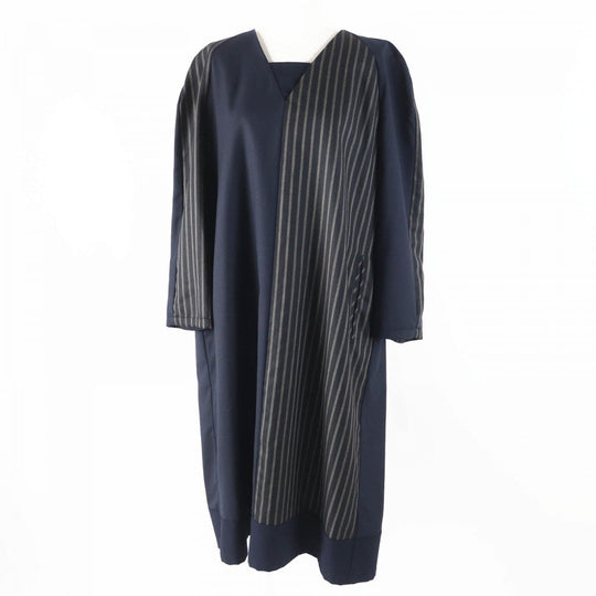 Maison Margiela one piece S51CU0073 wool Navy black beige 42