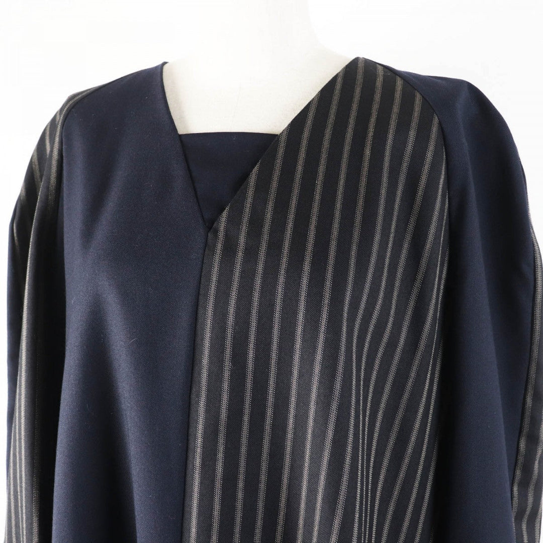 Maison Margiela one piece S51CU0073 wool Navy black beige 42