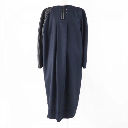 Maison Margiela one piece S51CU0073 wool Navy black beige 42