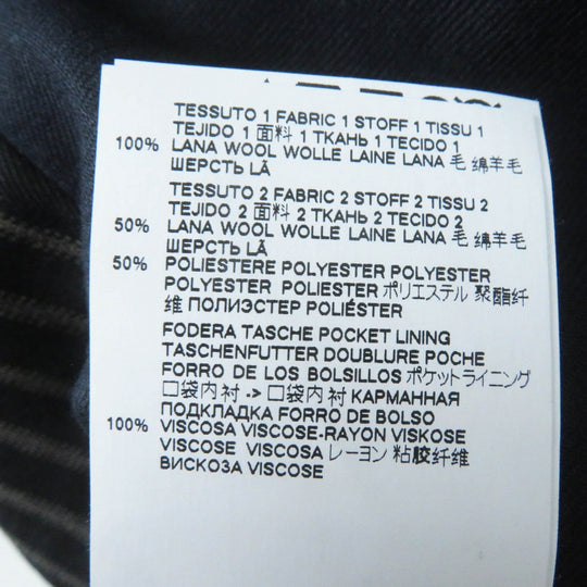 Maison Margiela one piece S51CU0073 wool Navy black beige 42