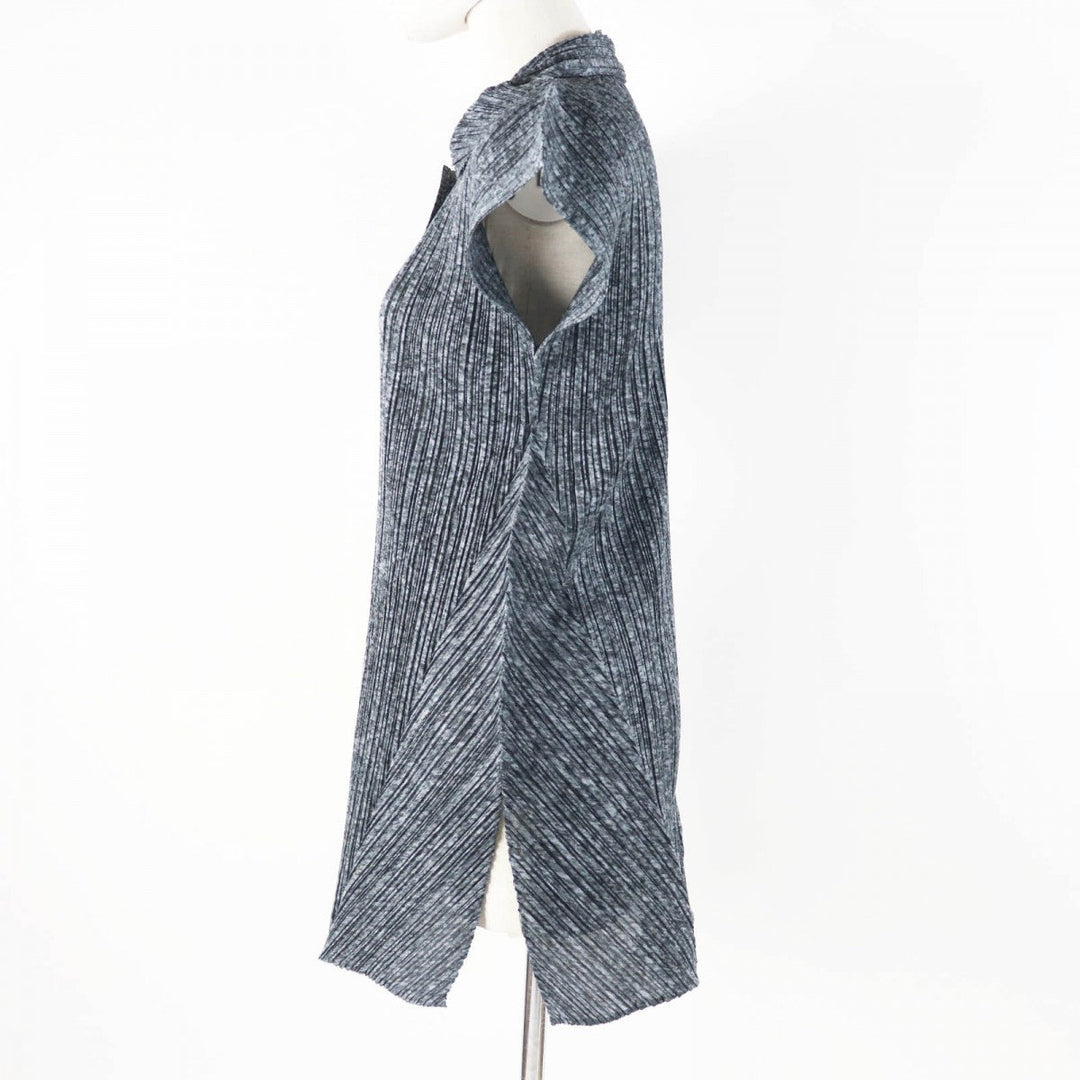 PLEATS PLEASE Tunic PP51-JT188 Main: 100% polyester Gray type Women 3 Used Authentic