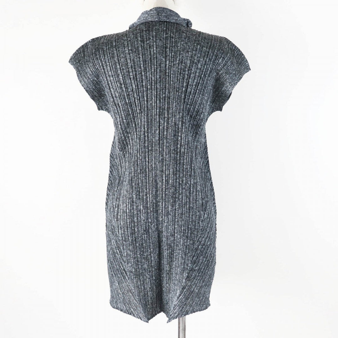PLEATS PLEASE Tunic PP51-JT188 Main: 100% polyester Gray type Women 3 Used Authentic