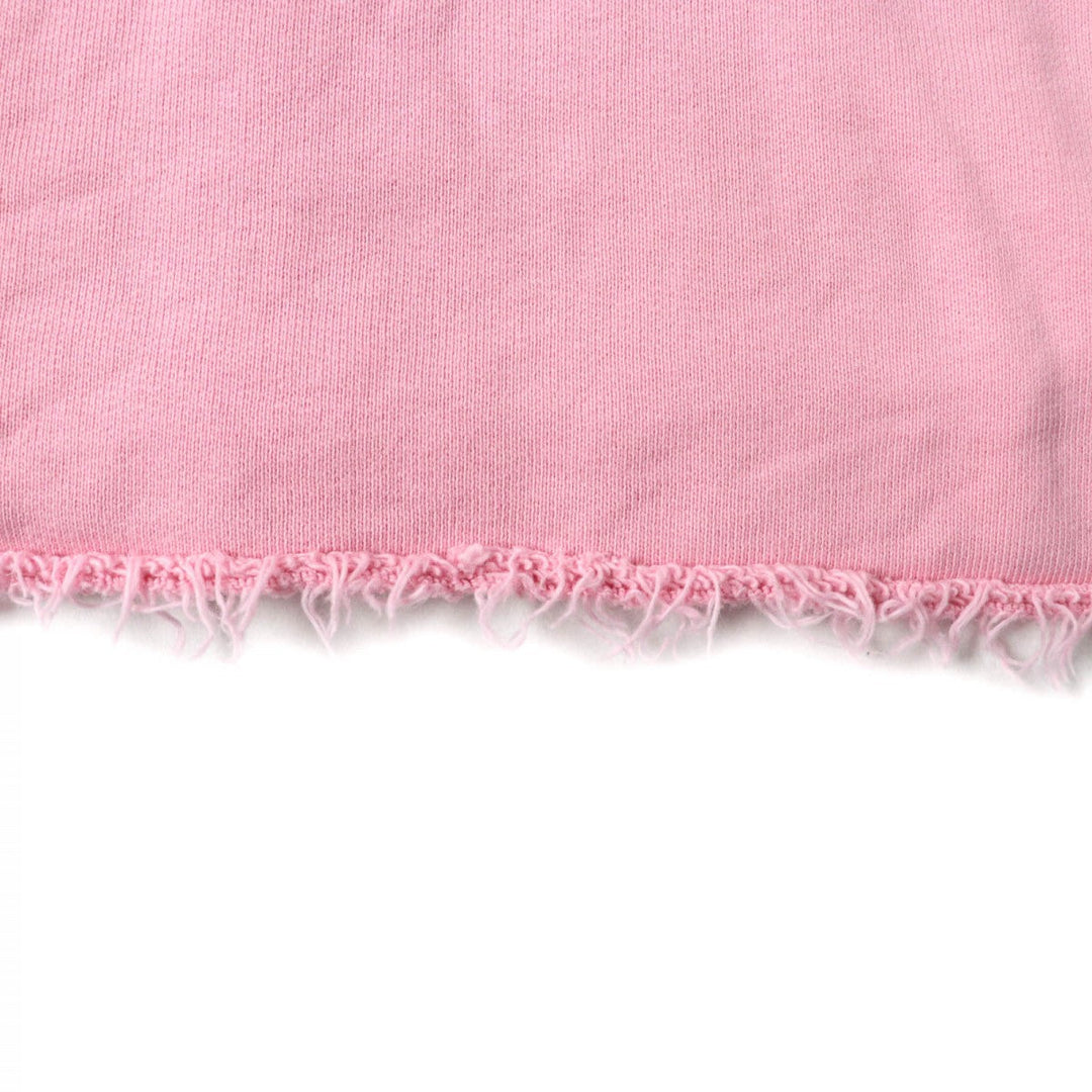 GIVENCHY Hoodie BWJ03M3YAC Main: 100% cotton pink Brand logo cropped hoodie Women XS Used Authentic
