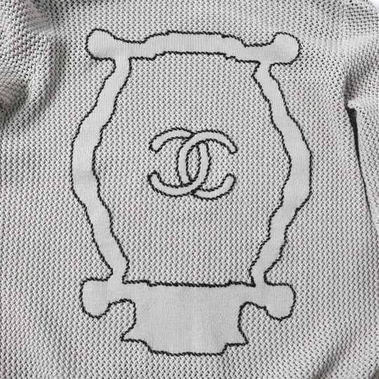 CHANEL cardigan 09C P34800 Rayon beige 38
