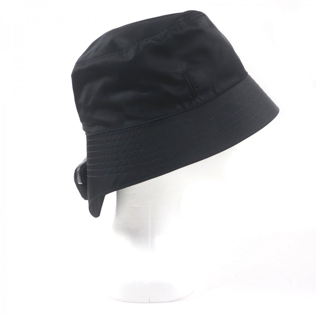 PRADA hat 2HC282 Outer: 100% polyamide (nylon), Lining: 100% cotton black mens XXL Used Authentic