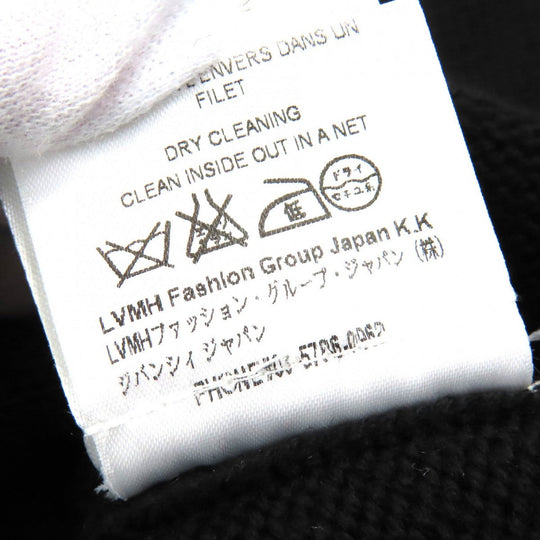 GIVENCHY knit BM900G400M Main: 100% wool Black Ivory Red Band Heavy Sweater mens S Used Authentic