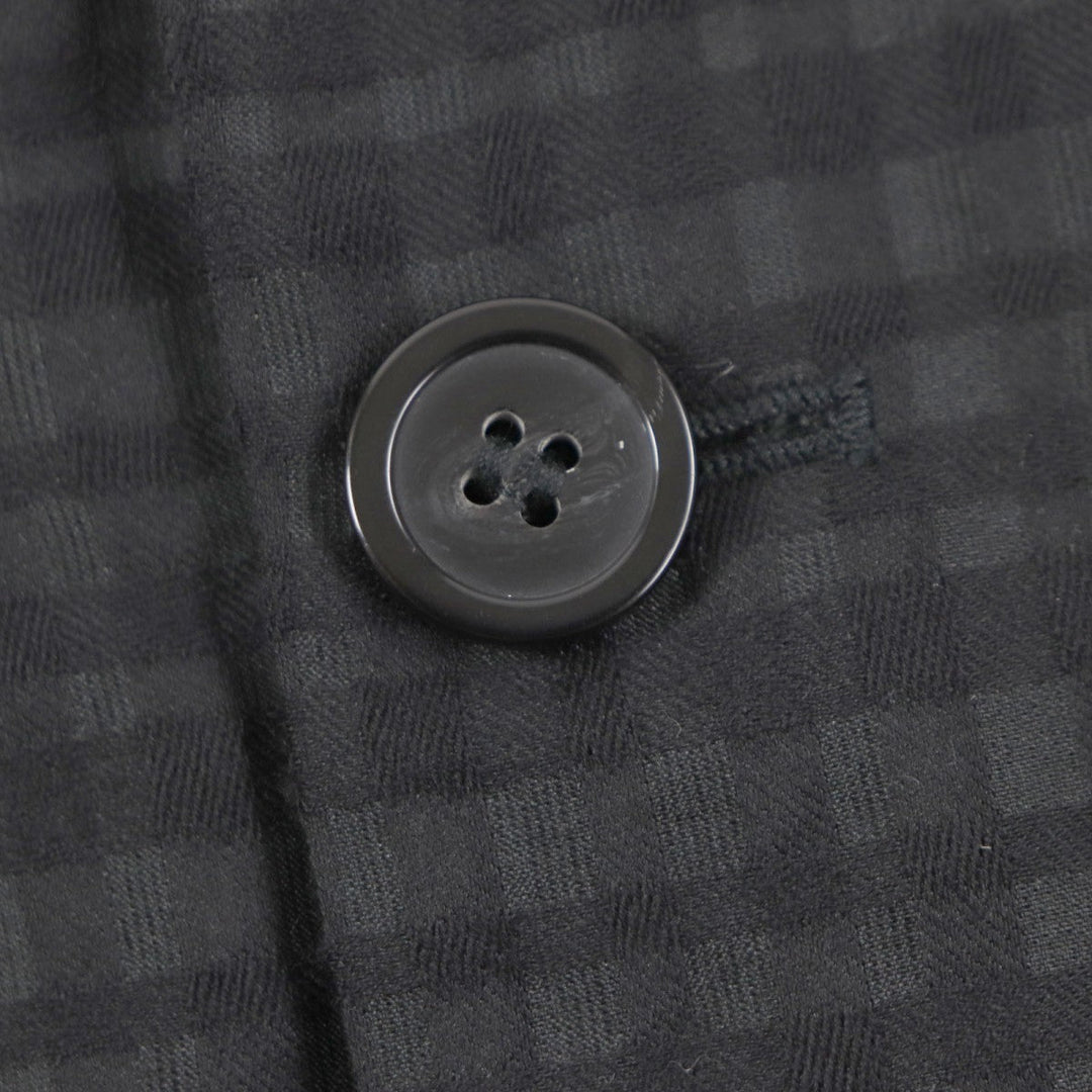 EMPORIO ARMANI tailored jacket Main: 78% wool, Main: 15% polyester, Main: 7% silk black mens 46 Used Authentic