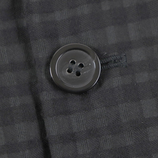 EMPORIO ARMANI tailored jacket Main: 78% wool, Main: 15% polyester, Main: 7% silk black mens 46 Used Authentic