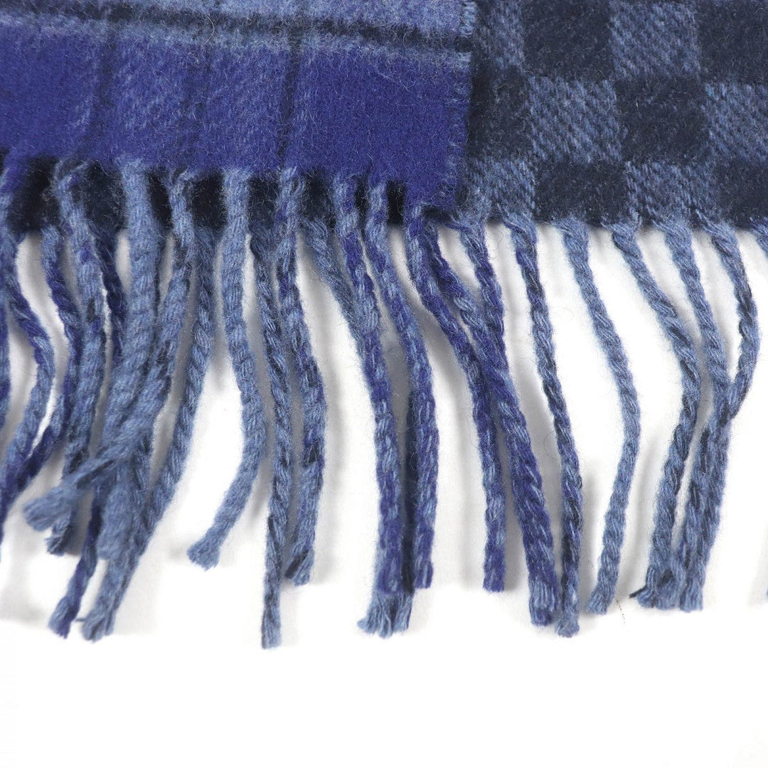 LOUIS VUITTON Scarf M73449 Main: 100% cashmere Navy mens Used Authentic