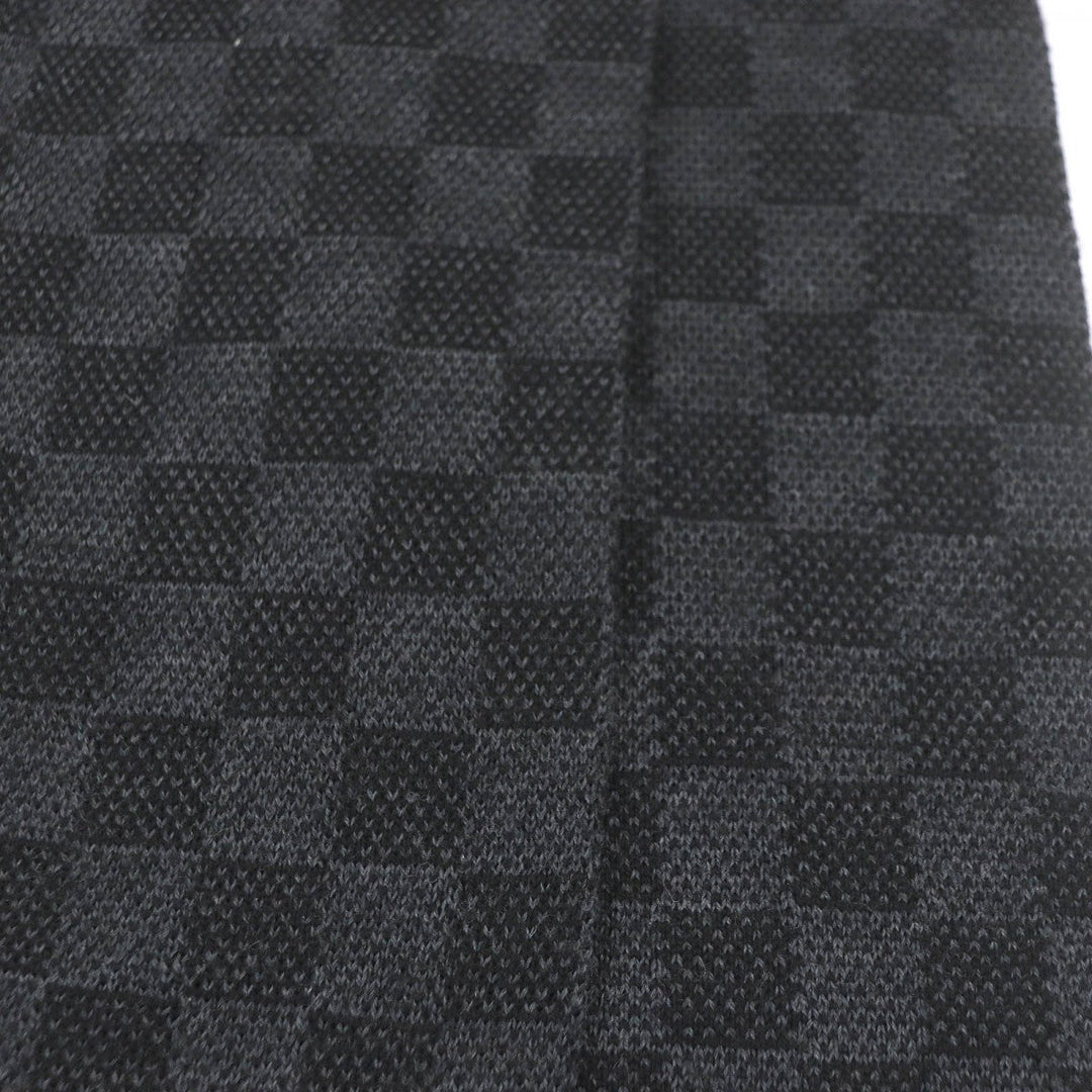 LOUIS VUITTON Scarf M70028 Main: 100% wool black mens Used Authentic