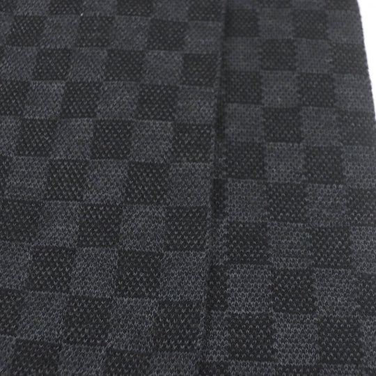 LOUIS VUITTON Scarf M70028 Main: 100% wool black mens Used Authentic