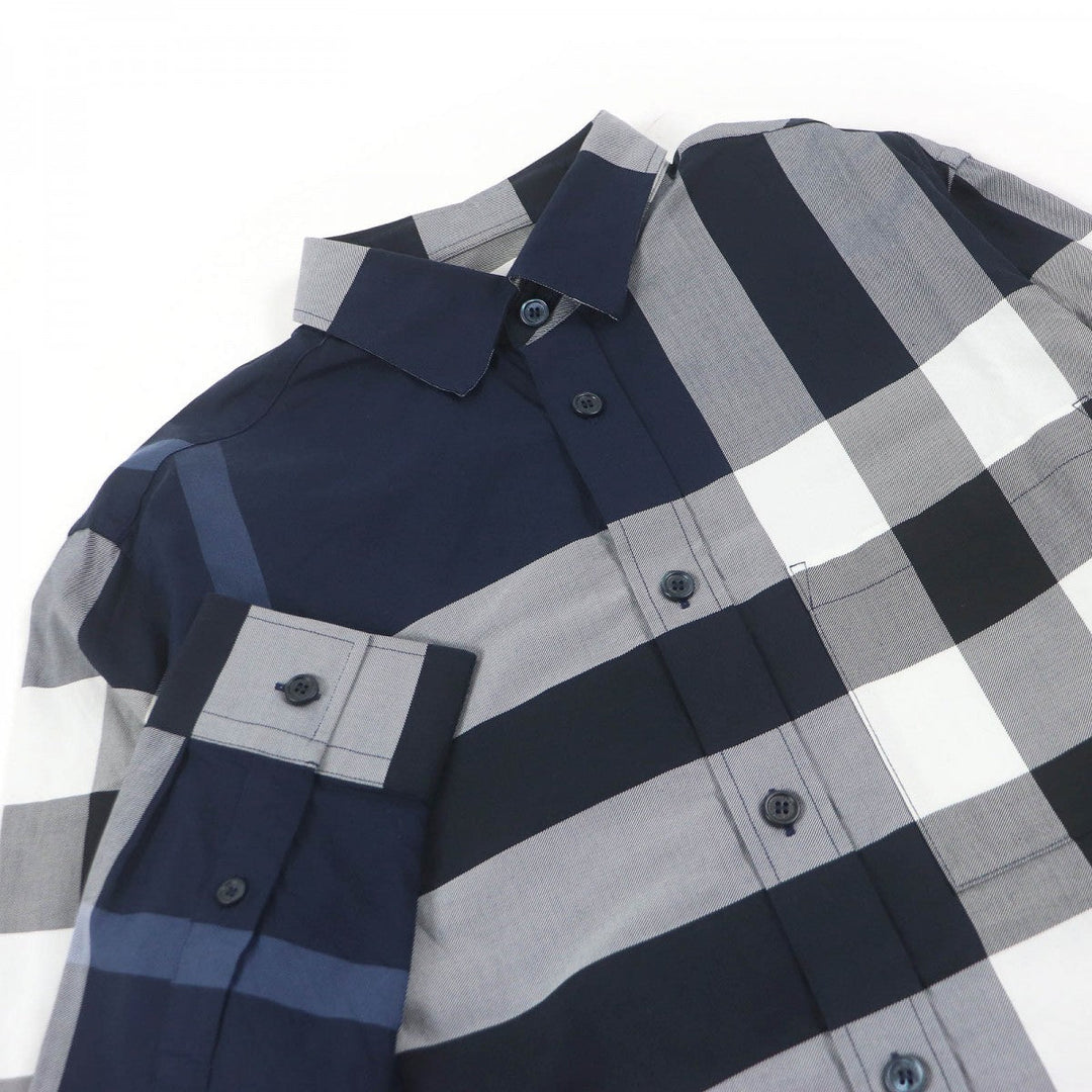 BURBERRY Long sleeve shirt 8071536 cotton Navy type S
