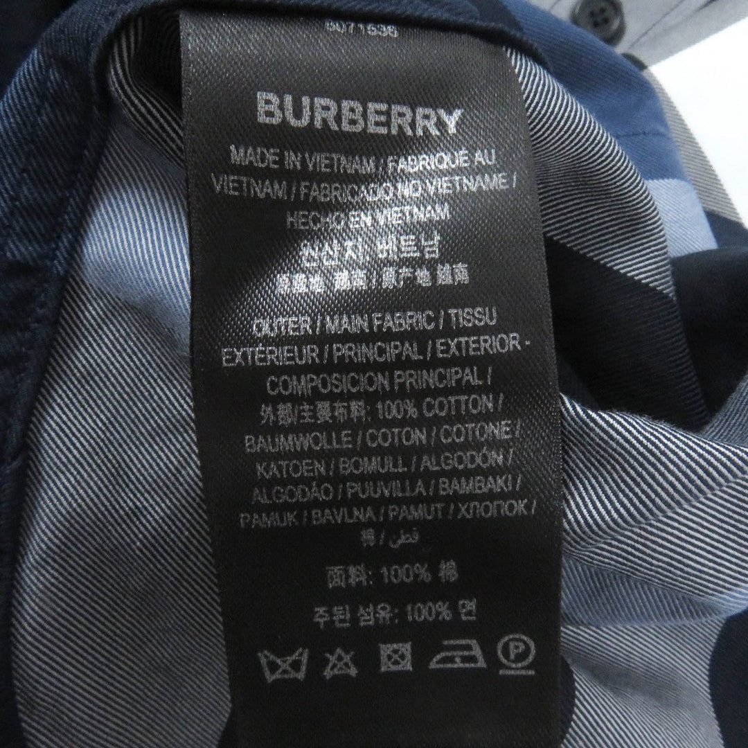 BURBERRY Long sleeve shirt 8071536 cotton Navy type S