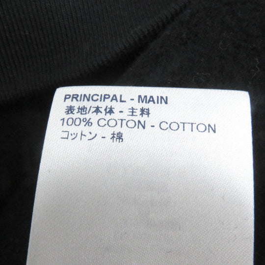 LOUIS VUITTON Hoodie Main: 100% cotton black mens M Used Authentic