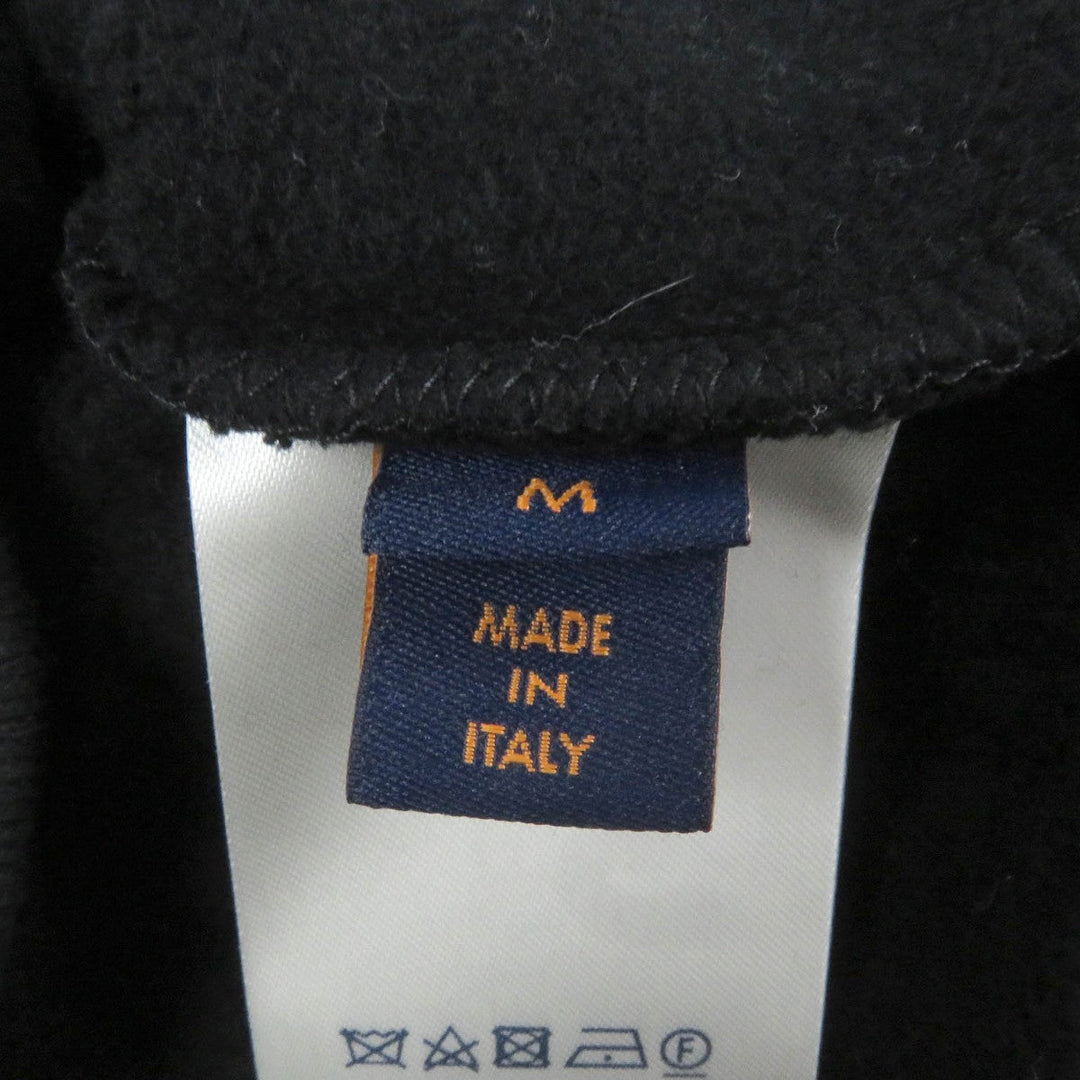 LOUIS VUITTON Hoodie Main: 100% cotton black mens M Used Authentic
