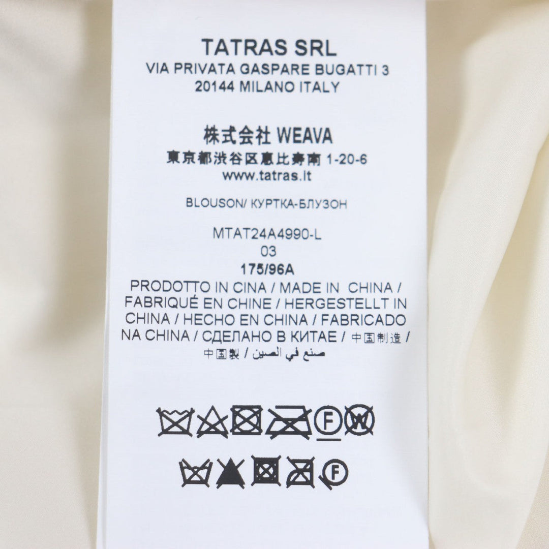 TATRAS Jacket MTAT24A4990 Outer: 100% polyester, Lining: 100% polyester, Part: 100% nylon white LADISLAO Ladislao mens 3 Used Authentic