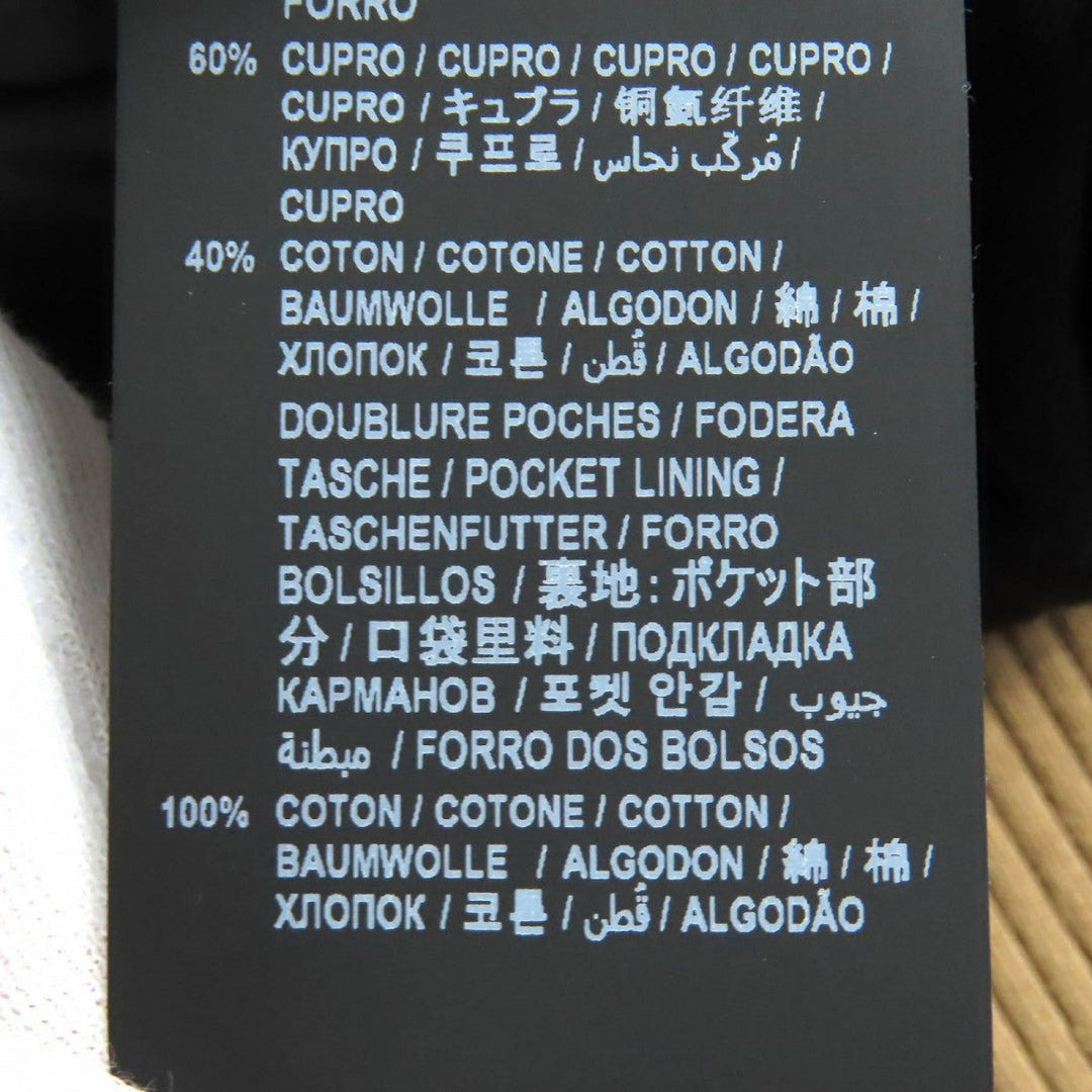 SAINT LAURENT PARIS Stajan 643883 Outer: 54% rayon, Outer: 46% linen, Part: 42% acrylic, Part: 42% wool, Part: 10% nylon, Filling: 100% polyester, Lining: 60% cupra, 40% cotton, Lining pocket: 100% cotton Gold black Teddy mens 46 Used Authentic