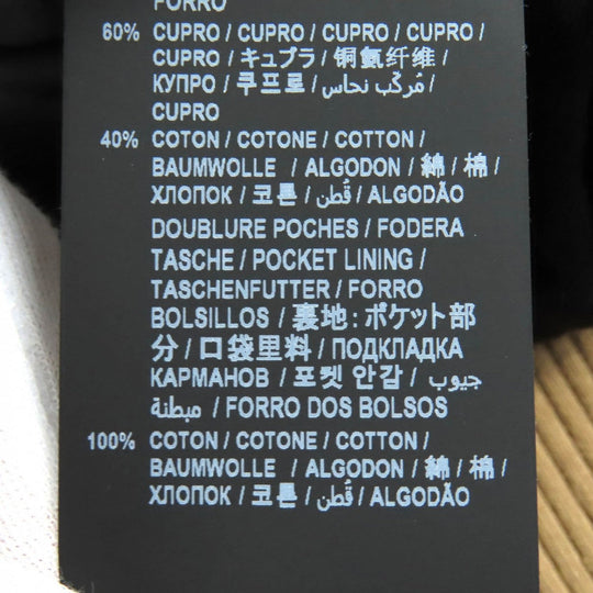 SAINT LAURENT PARIS Stajan 643883 Outer: 54% rayon, Outer: 46% linen, Part: 42% acrylic, Part: 42% wool, Part: 10% nylon, Filling: 100% polyester, Lining: 60% cupra, 40% cotton, Lining pocket: 100% cotton Gold black Teddy mens 46 Used Authentic