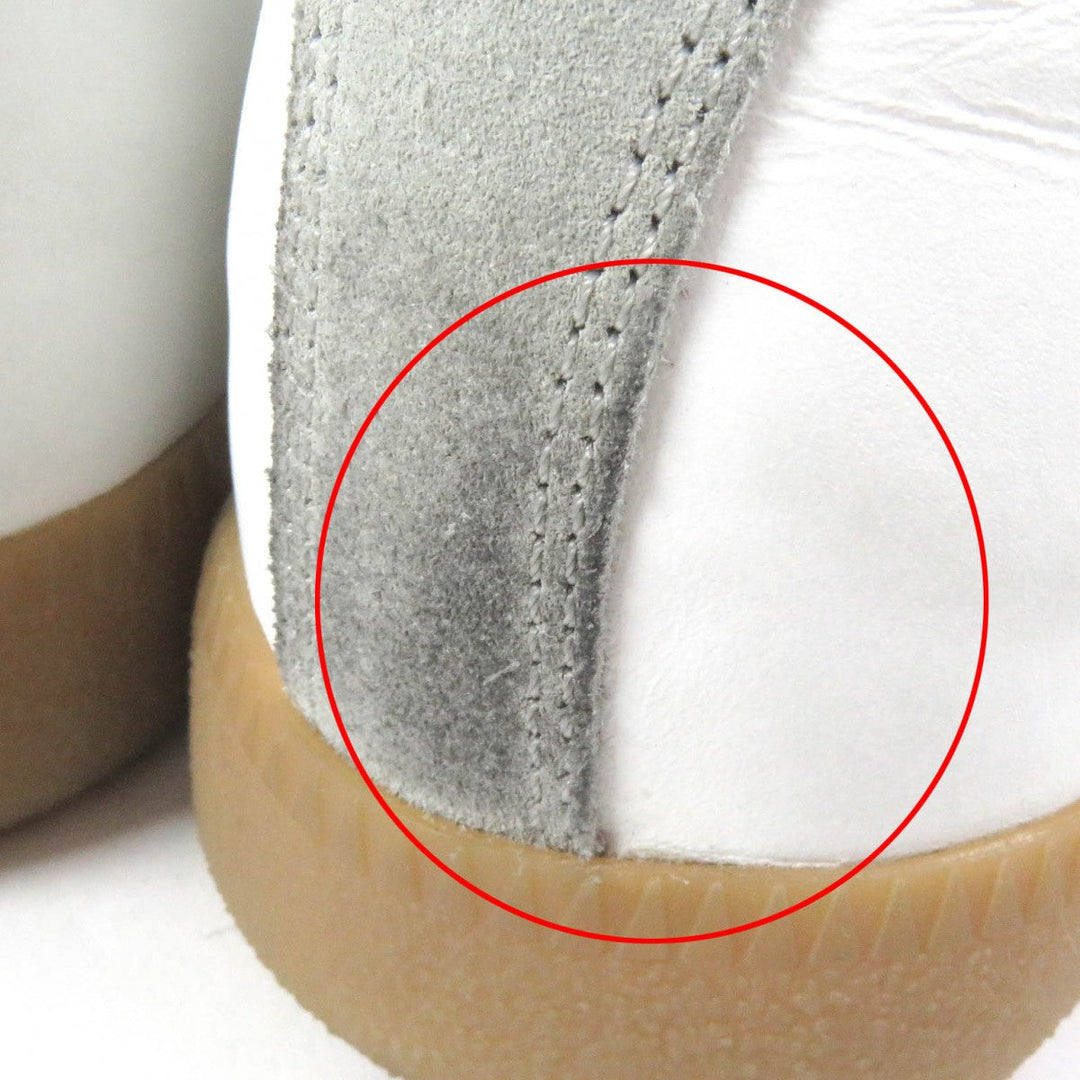 Maison Margiela High cut sneakers S37WS0397 Main: suede leather, Main: leather gray mens 39 Used Authentic