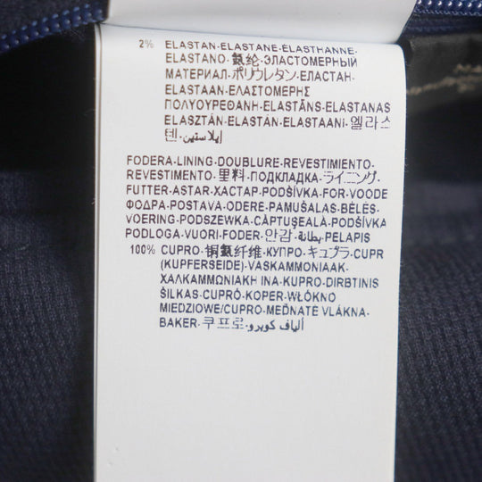 VERSACE Stainless collar coat Outer material: 70% wool, Outer material: 28% cotton, Outer material: 2% polyurethane, Lining: 100% cupra Navy mens 54 Used Authentic