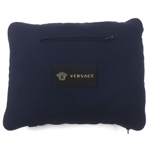 VERSACE Stainless collar coat Outer material: 70% wool, Outer material: 28% cotton, Outer material: 2% polyurethane, Lining: 100% cupra Navy mens 54 Used Authentic