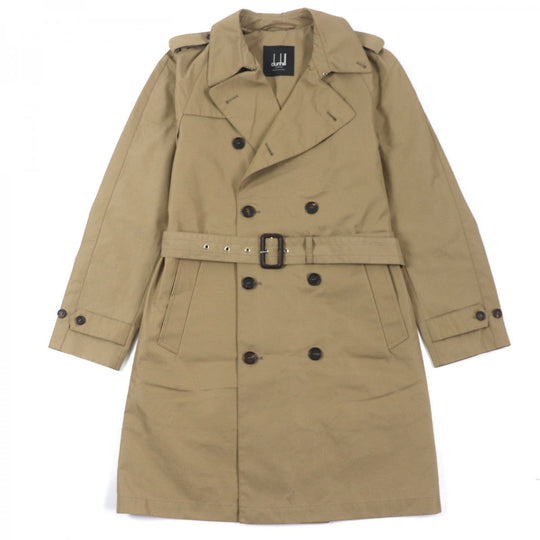 Dunhill trench coat cotton beige