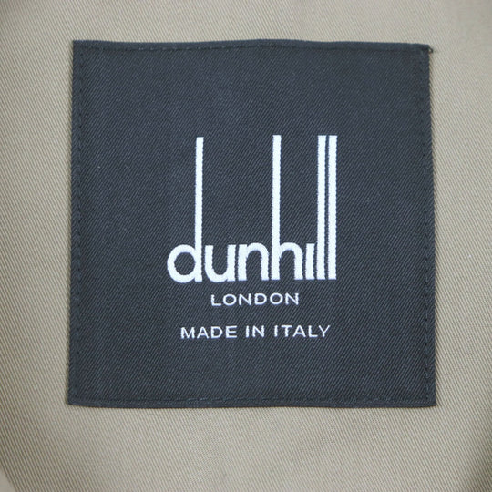 Dunhill trench coat cotton beige