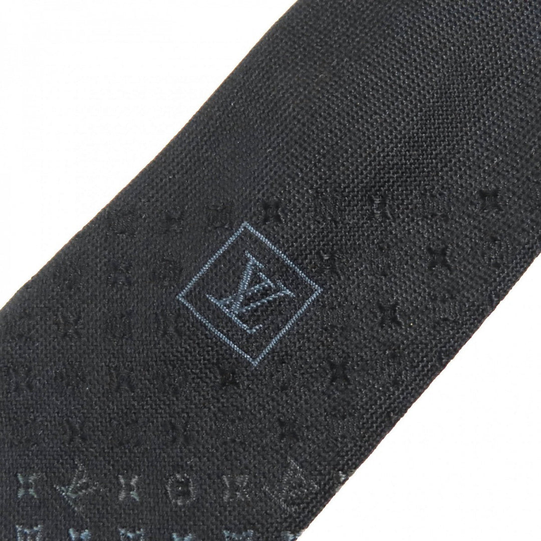LOUIS VUITTON tie M78764 Main: 100% silk Gris Monogram Gradient 7CM mens Used Authentic
