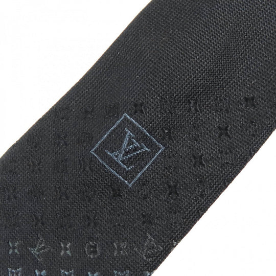 LOUIS VUITTON tie M78764 Main: 100% silk Gris Monogram Gradient 7CM mens Used Authentic