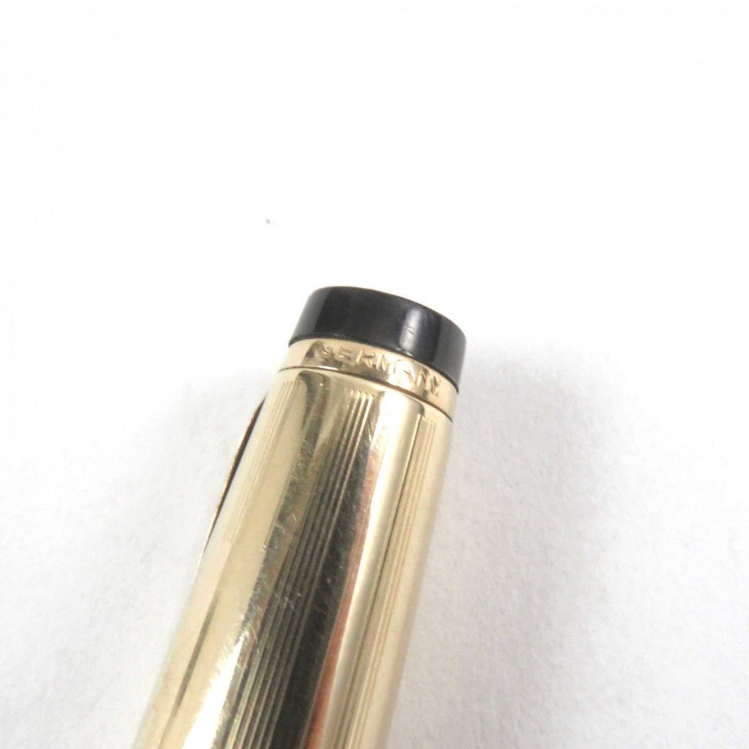 MONTBLANC fountain pen Gold plated, 18k Gold type Meisterstck No.82 mens Used Authentic