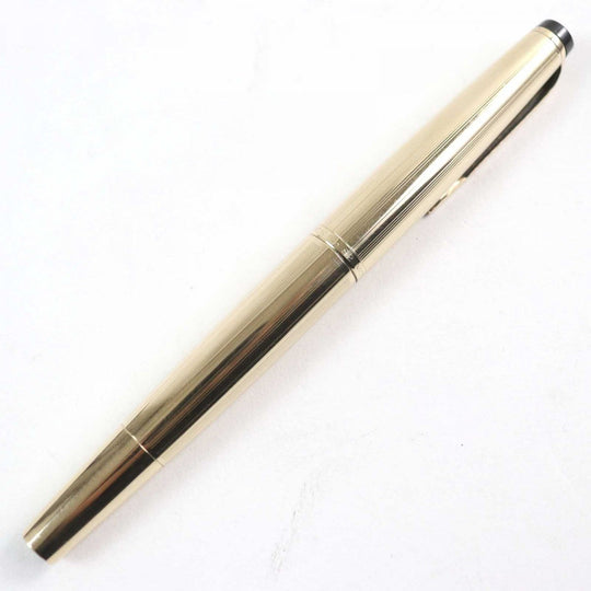 MONTBLANC fountain pen Gold plated, 18k Gold type Meisterstck No.82 mens Used Authentic