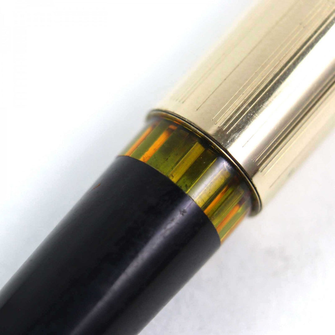 MONTBLANC fountain pen Gold plated, 18k Gold type Meisterstck No.82 mens Used Authentic