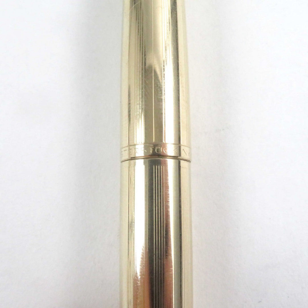 MONTBLANC fountain pen Gold plated, 18k Gold type Meisterstck No.82 mens Used Authentic