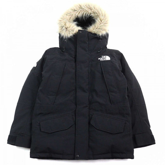 THE NORTH FACE Down jacket ND92238 Outer: 100% nylon, Filling: 72% down, Filling: 20% rayon, Filling: 8% feather, Lining: 100% polyester, Fur: 80% polyester, 20% modacrylic black Antarctica Parka mens M Used Authentic
