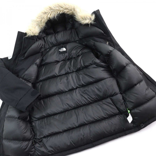 THE NORTH FACE Down jacket ND92238 Outer: 100% nylon, Filling: 72% down, Filling: 20% rayon, Filling: 8% feather, Lining: 100% polyester, Fur: 80% polyester, 20% modacrylic black Antarctica Parka mens M Used Authentic