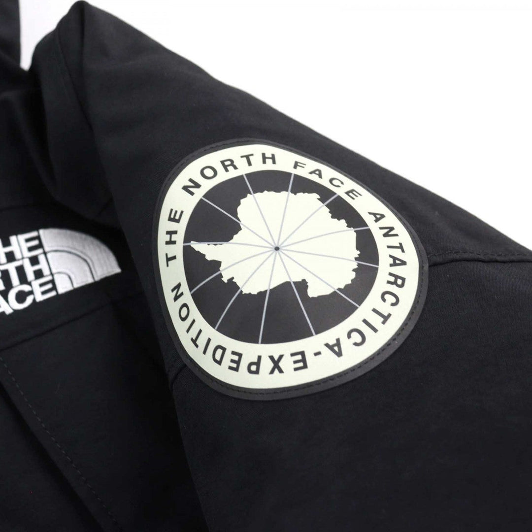 THE NORTH FACE Down jacket ND92238 Outer: 100% nylon, Filling: 72% down, Filling: 20% rayon, Filling: 8% feather, Lining: 100% polyester, Fur: 80% polyester, 20% modacrylic black Antarctica Parka mens M Used Authentic